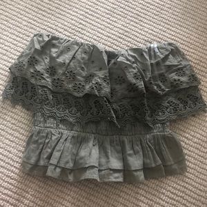 ogreen flowy crop top